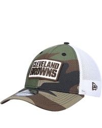 New Era Camo Cleveland Browns 9forty Trucker Snapback Hat At Nordstrom