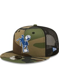 New Era Camo Indianapolis Colts Woodland Trucker 20 9fifty Snapback Hat At Nordstrom