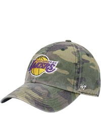 '47 Camo Los Angeles Lakers Clean Up Adjustable Hat At Nordstrom