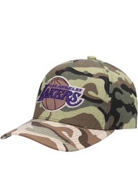 Mitchell & Ness Camo Los Angeles Lakers Woodland Desert Snapback Hat At Nordstrom