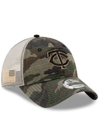 New Era Camo Minnesota Twins Honor Trucker 9twenty Adjustable Hat At Nordstrom