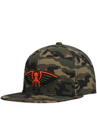 Mitchell & Ness Camo New Orleans Pelicans Neon Pop Snapback Hat At Nordstrom