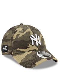 New Era Camo New York Yankees 2021 Armed Forces Day 9forty Adjustable Hat
