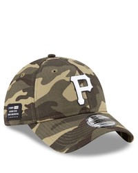 New Era Camo Pittsburgh Pirates 2021 Armed Forces Day 9twenty Adjustable Hat