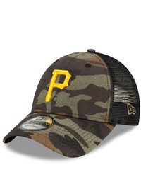 New Era Camo Pittsburgh Pirates 9forty Trucker Snapback Hat At Nordstrom