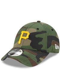 New Era Camo Pittsburgh Pirates Latitude 9forty Snapback Hat