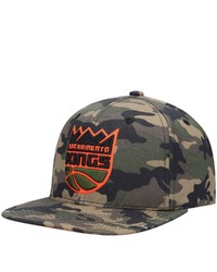 Mitchell & Ness Camo Sacrato Kings Neon Pop Snapback Hat At Nordstrom