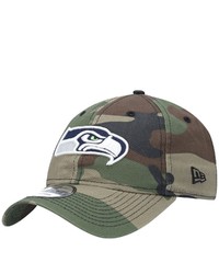 New Era Camo Seattle Seahawks Team Core Classic 20 9twenty Adjustable Hat At Nordstrom