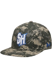 Under Armour Camo Seton Hall Pirates On Field Baseball Fitted Hat At Nordstrom