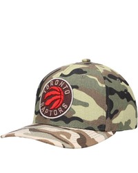 Mitchell & Ness Camo Toronto Raptors Woodland Desert Snapback Hat At Nordstrom