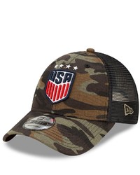 New Era Camo Uswnt 9forty Trucker Snapback Hat At Nordstrom