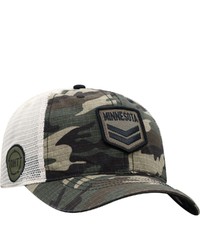 Top of the World Camocream Minnesota Golden Gophers Oht Military Appreciation Shield Trucker Adjustable Hat