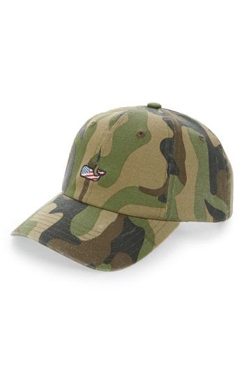 Shop Vineyard Vines Boy's Camo Twill Logo Baseball Hat