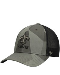 '47 Olive New Orleans Saints Countershade Mvp Dp Trucker Snapback Hat