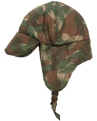Moschino Camouflage Print Padded Hat