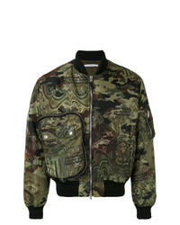 Givenchy Camouflage Bomber Jacket