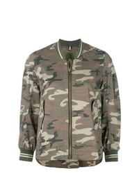 Alessandra Chamonix Camouflage Fitted Jacket