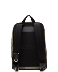 Neil Barrett Khaki Eco Leather Camo Backpack