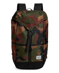 Herschel Supply Co. Thompson Recycled Polyester Backpack In Woodland Camoblack At Nordstrom