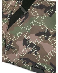 Valentino Monogram Print Camouflage Holdall