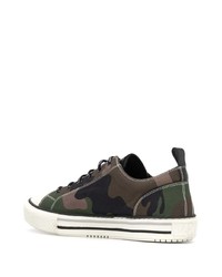 Valentino Garavani Camouflage Low Top Sneakers