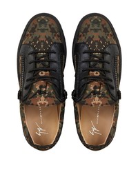 Giuseppe Zanotti Camouflage Print Sneakers