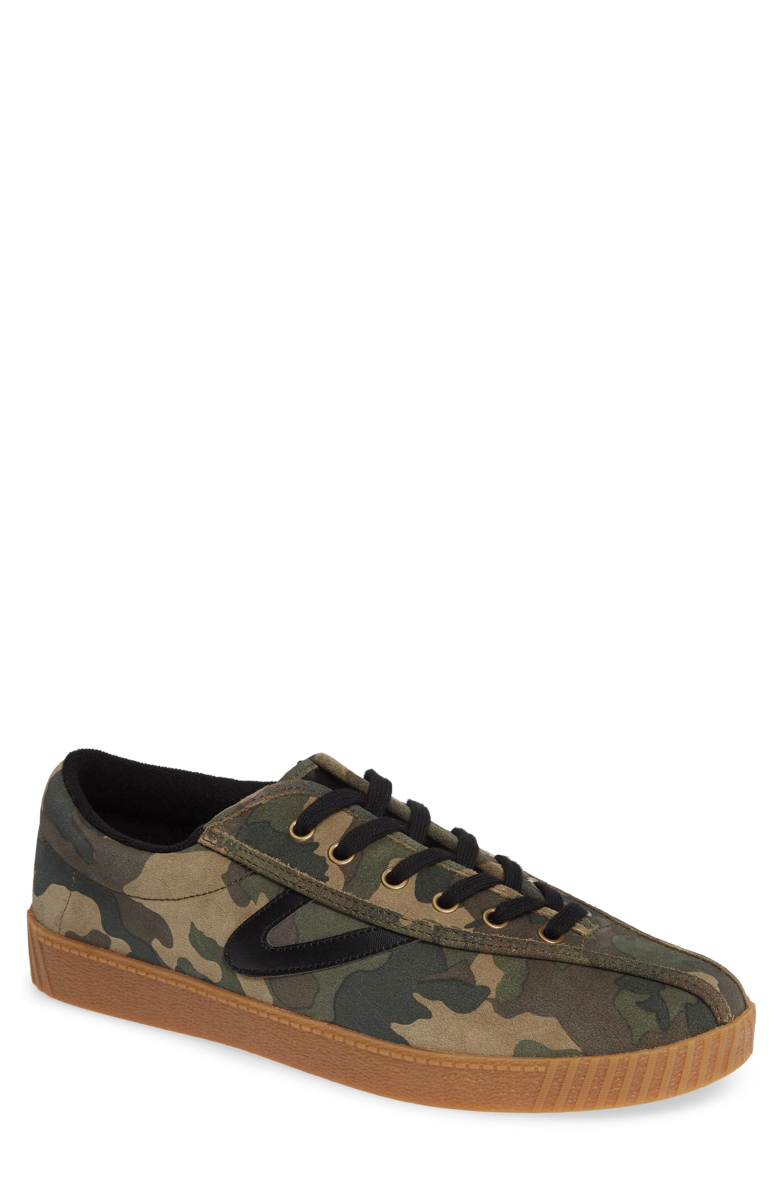 tretorn camo sneakers