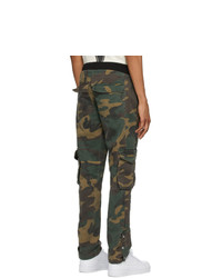 Rhude Brown And Green Rifle 2 Cargo Pants