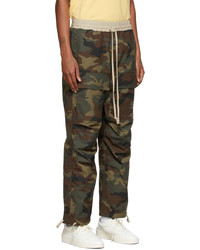 Fear Of God Khaki Camouflage Cargo Pants