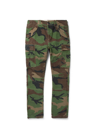 Polo Ralph Lauren Slim Fit Camouflage Print Cotton Twill Cargo Trousers