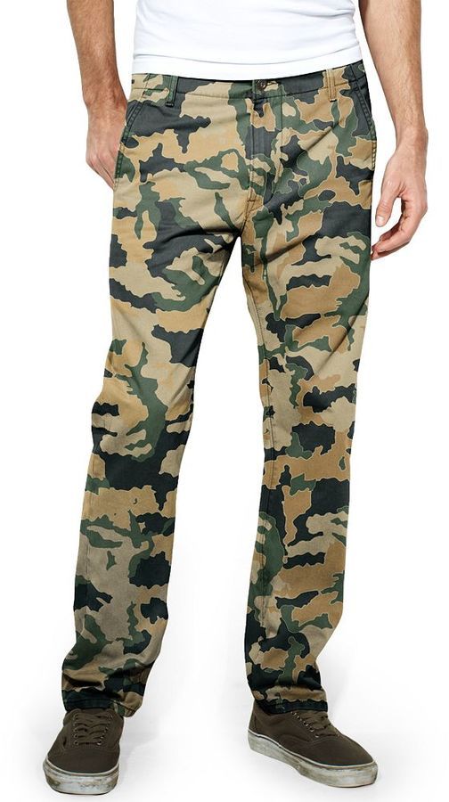 Levi's Camouflage Chino Pants, $58 