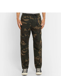 Carhartt WIP Colton Camouflage Print Cotton Ripstop Trousers