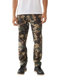 True Religion Brand Jeans Dean Big T Camo Print Relaxed Fit Chinos