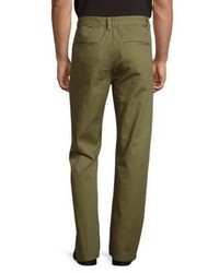 Wesc Flat Front Cotton Chinos