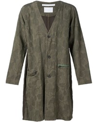 Olive Camouflage Coat