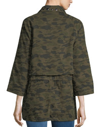 Rebecca Minkoff Monarda Camouflage Utility Coat