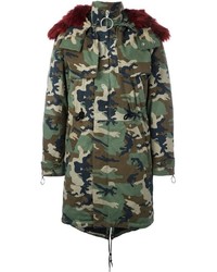 Off-White Camouflage Parka