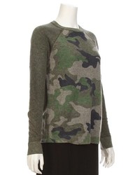 Autumn Cashmere Camo Pullover Sweater 360 Ron Herman Lookastic