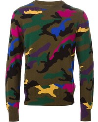 Valentino Camouflage Sweater