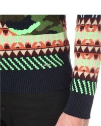 Diesel K Ruboris Patterned Knitted Jumper