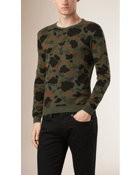 Burberry Prorsum Camouflage Cashmere Sweater