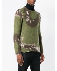 Alyx Textured Camouflage Print Sweater