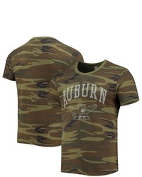 Alternative Apparel Camo Auburn Tigers Arch Logo Tri Blend T Shirt At Nordstrom