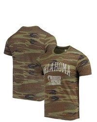 Alternative Apparel Camo Oklahoma Sooners Arch Logo Tri Blend T Shirt At Nordstrom