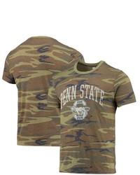 Alternative Apparel Camo Penn State Nittany Lions Arch Logo Tri Blend T Shirt At Nordstrom
