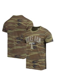 Alternative Apparel Camo Texas A M Aggies Arch Logo Tri Blend T Shirt At Nordstrom