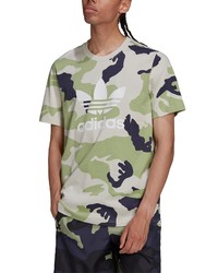 adidas Camouflage Graphic Tee In Orbit Grey At Nordstrom