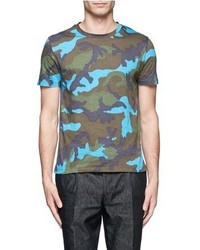 Nobrand Camouflage Print Cotton T Shirt