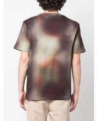 Hugo Camouflage Print T Shirt
