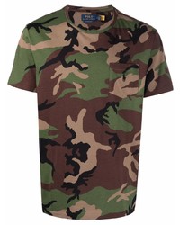 Polo Ralph Lauren Camouflage Print T Shirt